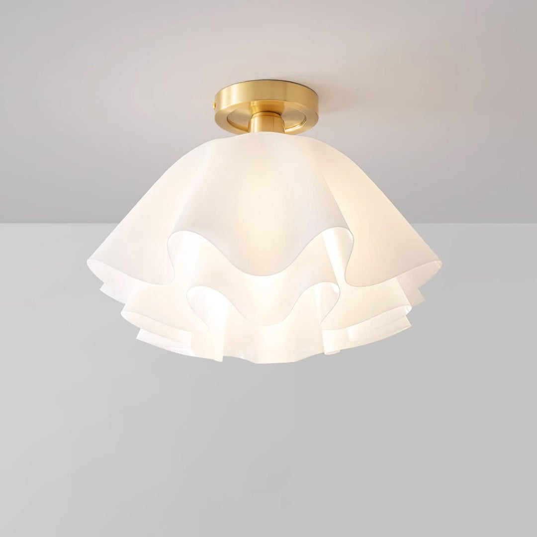 Modern Copper Ceiling Light Fixture