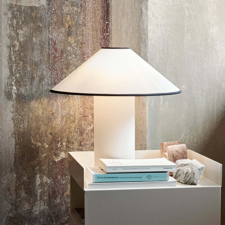 Elegant Metal & Fabric Table Lamp 32cm