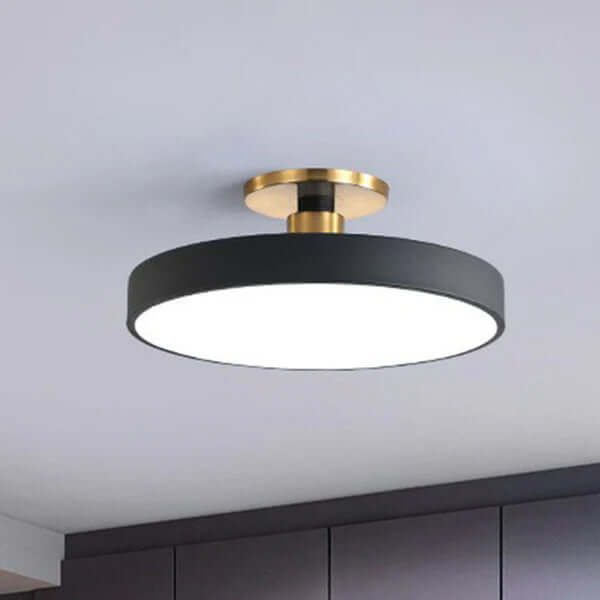 Round Acrylic LED Flush Mount Ceiling Light