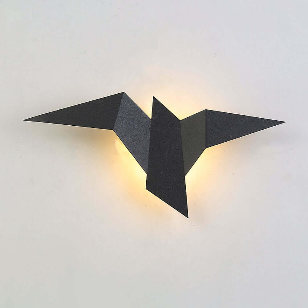 Decorative Iron Bird Wall Light