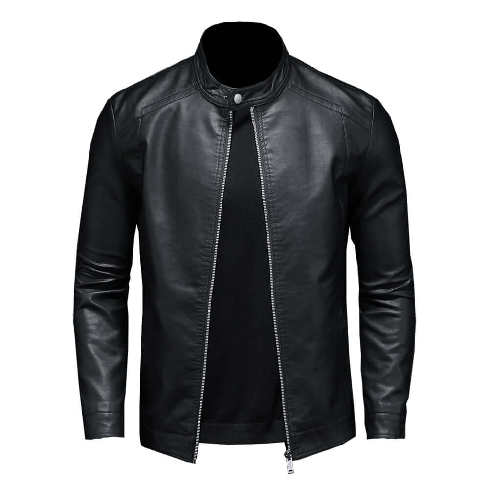 Classic Style Biker Jacket for Men