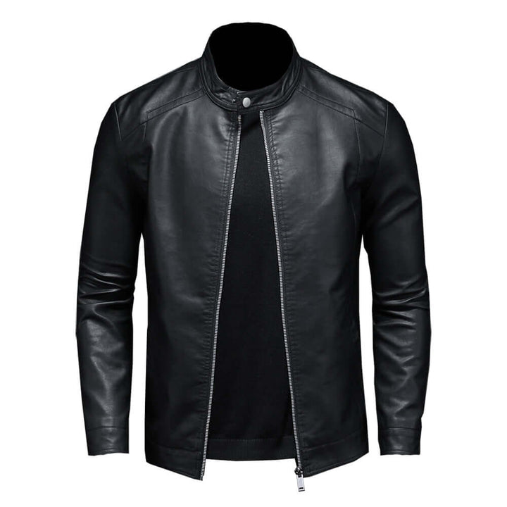 Classic Style Biker Jacket for Men