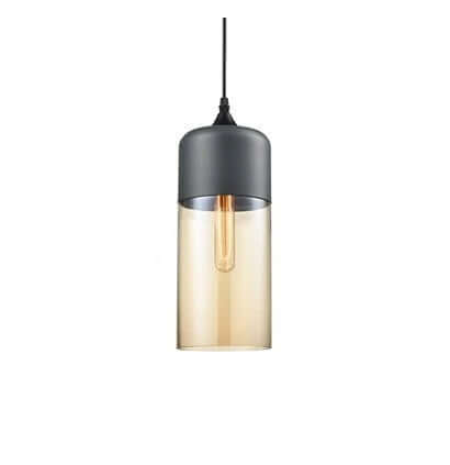 Elegant Glass Pendant Light with Adjustable Cable