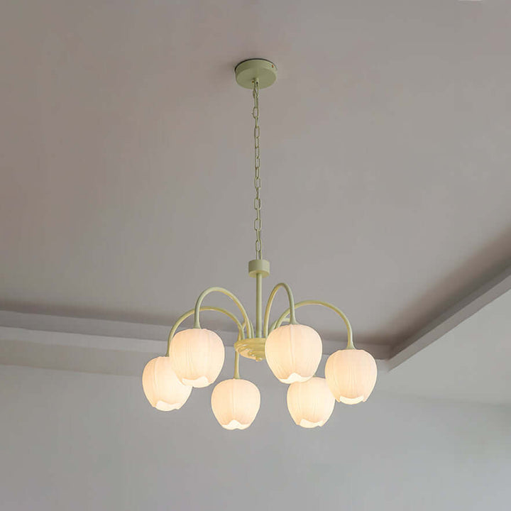 Tulip Matcha Chandelier