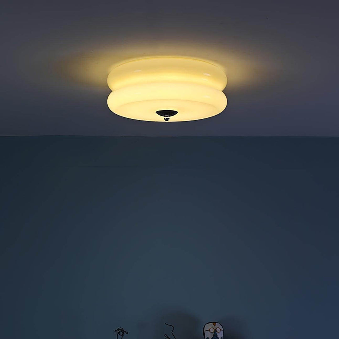 Geometric Art Deco Ceiling Light Fixture