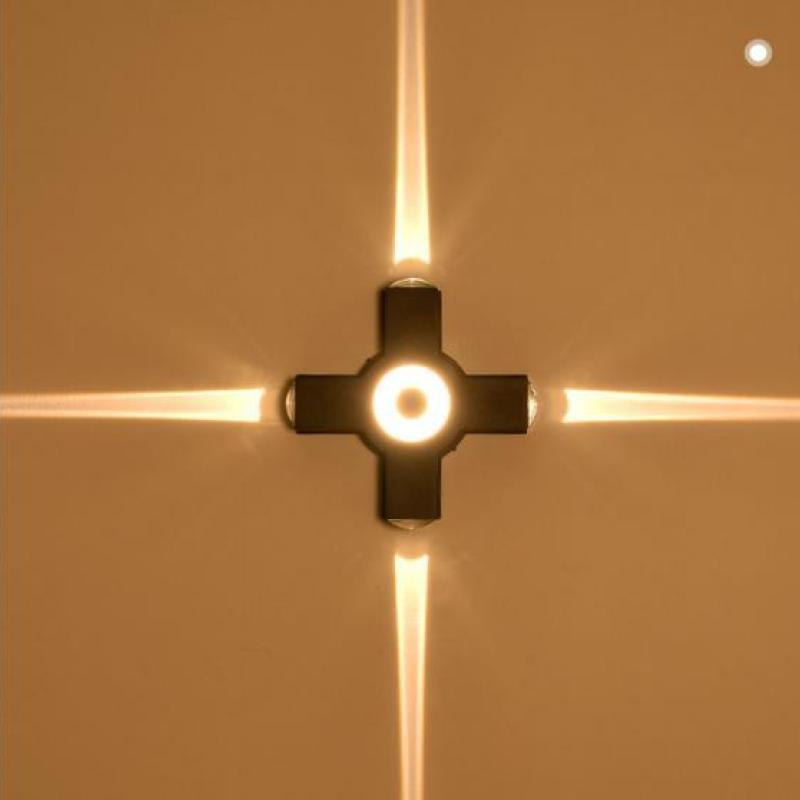 Modern Outdoor LED Wall Sconce - IP65 Waterproof