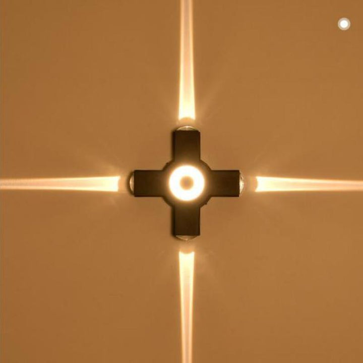 Modern Outdoor LED Wall Sconce - IP65 Waterproof