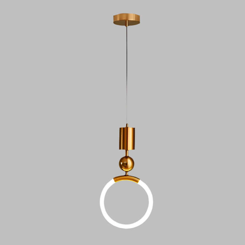 Modern LED Pendant Light Fixture for Minimalist Home Decor