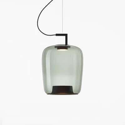 Modern Glass Pendant Light with LED