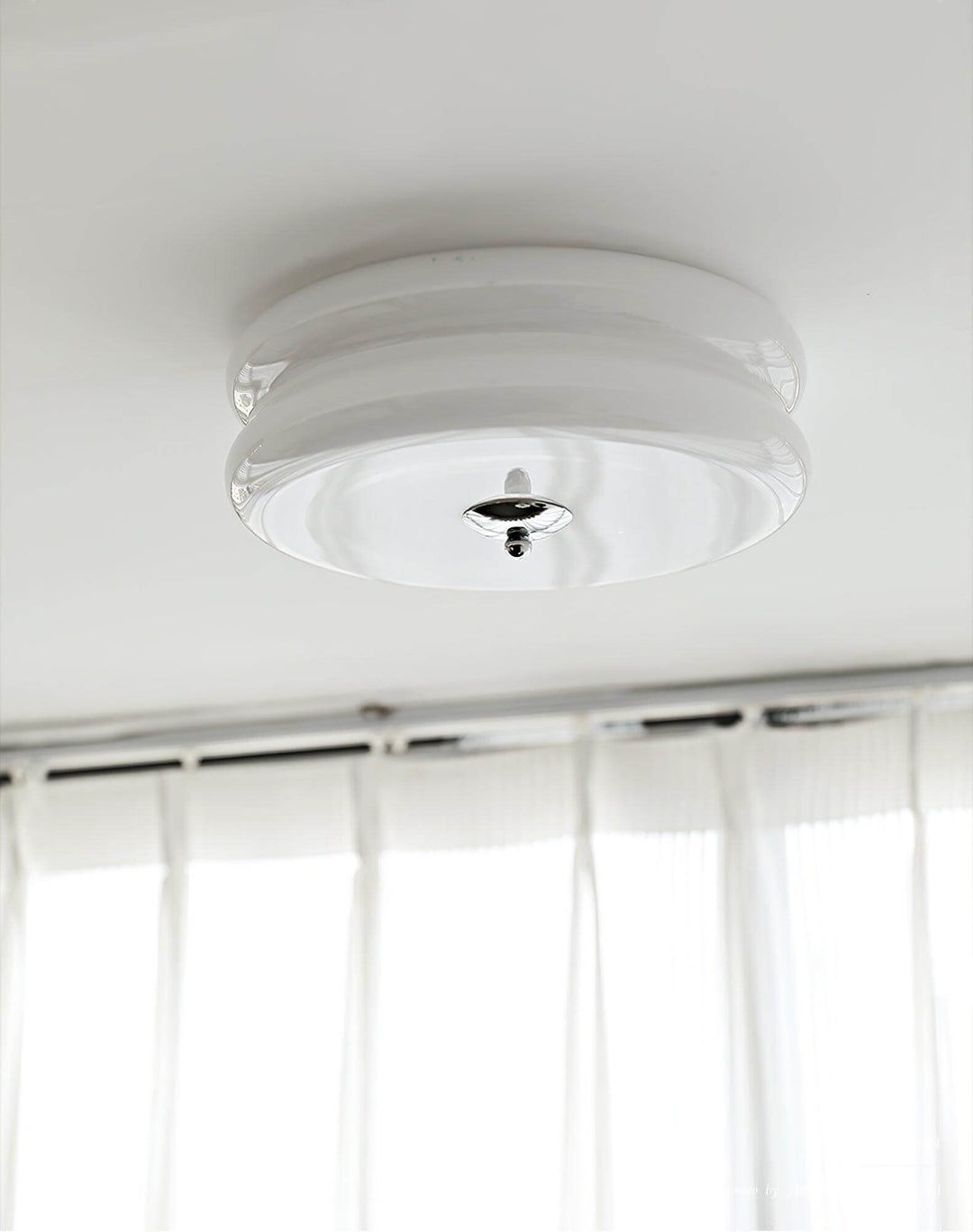 Geometric Art Deco Ceiling Light Fixture