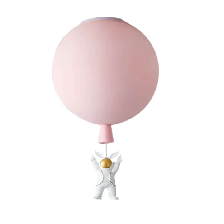 Modern Moon Astronaut LED Ceiling Light