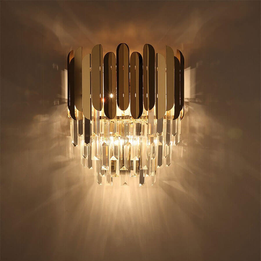 Elegant Mini Chandelier Wall Light