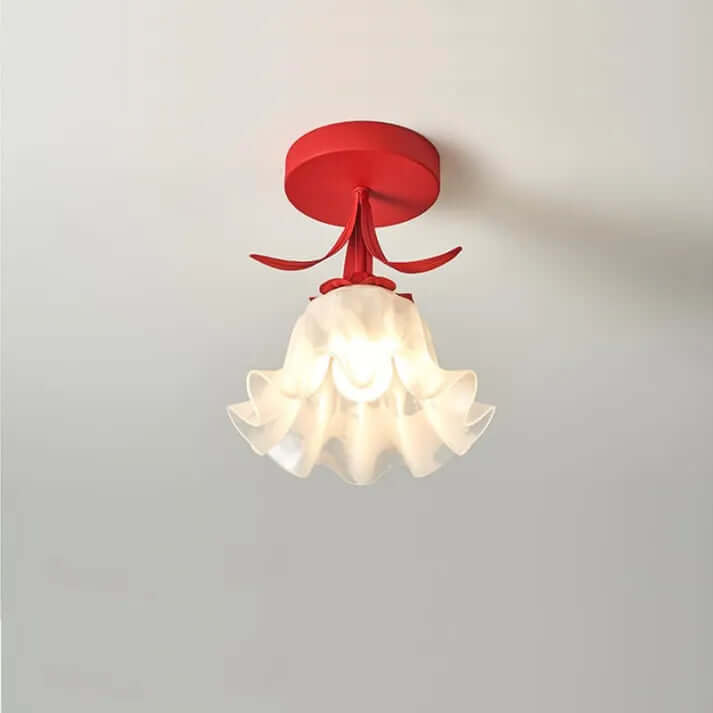 Tiffany Style Mini Floral Ceiling Light