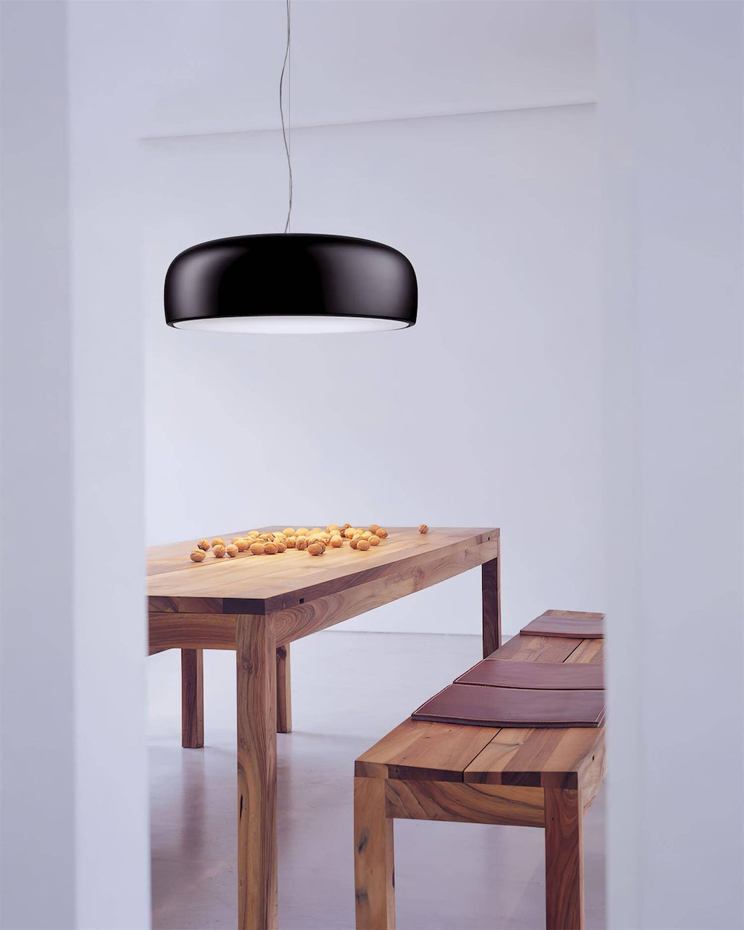 Modern Pendant Light 45/60cm - Aluminium & Polycarbonate