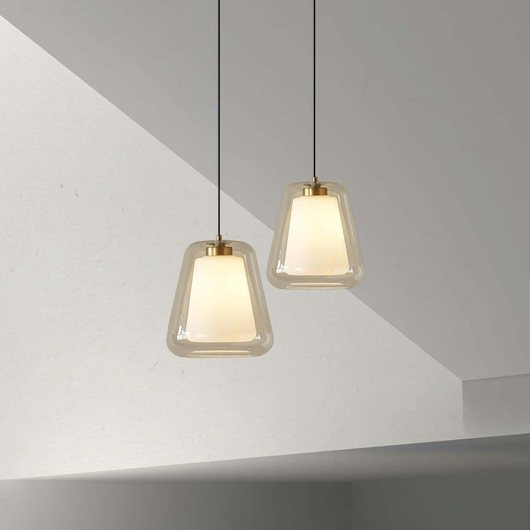 Modern Glass Pendant Light 27cm