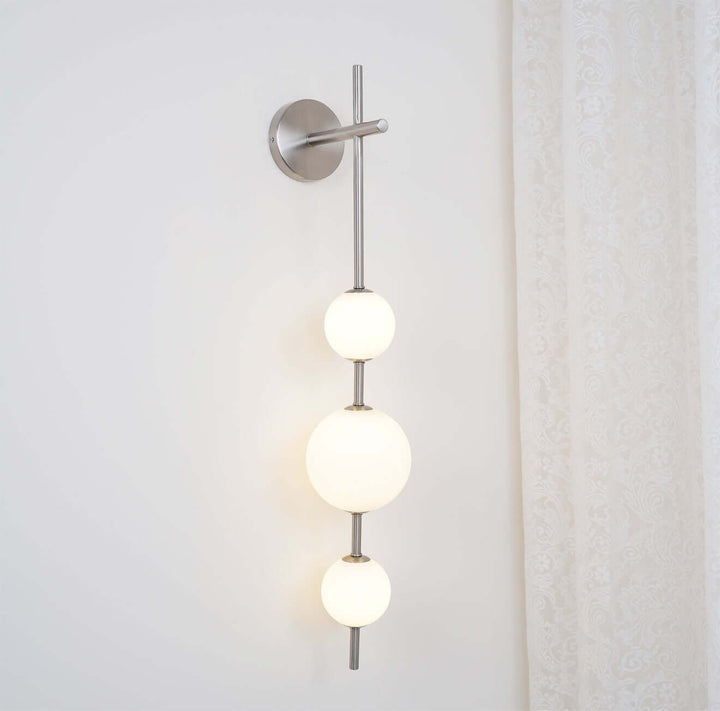 Modern Glass Globe Wall Lamp