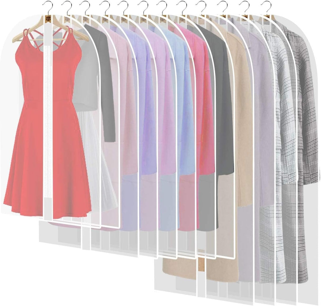 70-inch extra-long garment bag with handles for wedding dresses & gowns.