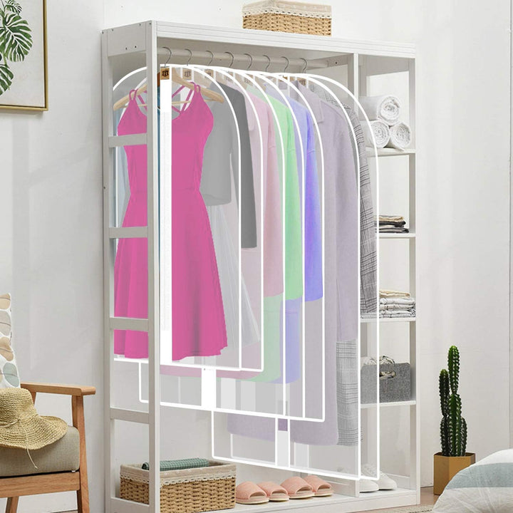 Protective 180cm gown storage bag, ideal for long dresses & formalwear travel.
