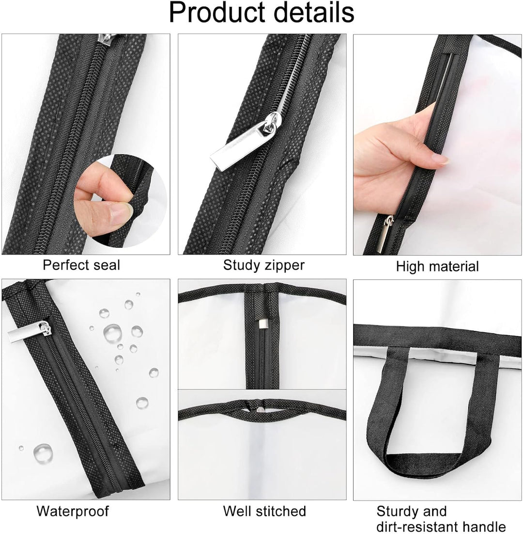 Long dress organizer: 70-inch protective garment bag for formalwear & gowns.