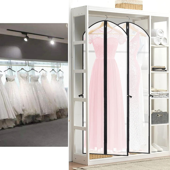 Travel-ready 70-inch garment bag for long dresses, gowns, & formal wear.
