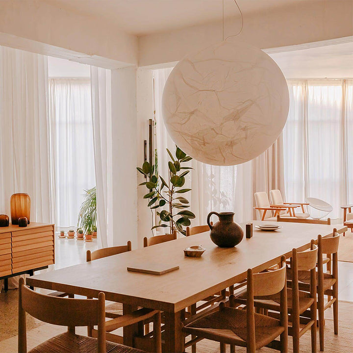 Silk Pendant Lamp with Soft Ambient Glow
