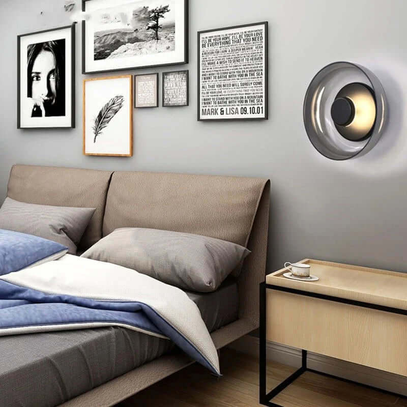 Modern Glass Wall Sconce Light - 5W LED