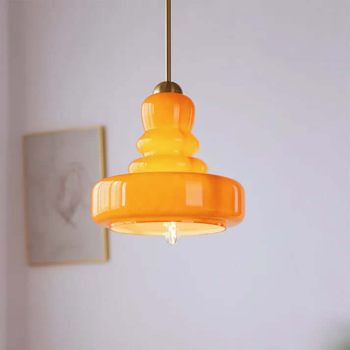 Gourd Glass Pendant Light