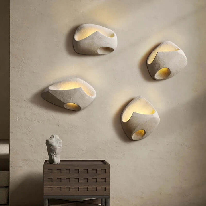 Resin Art Deco Wall Lamp