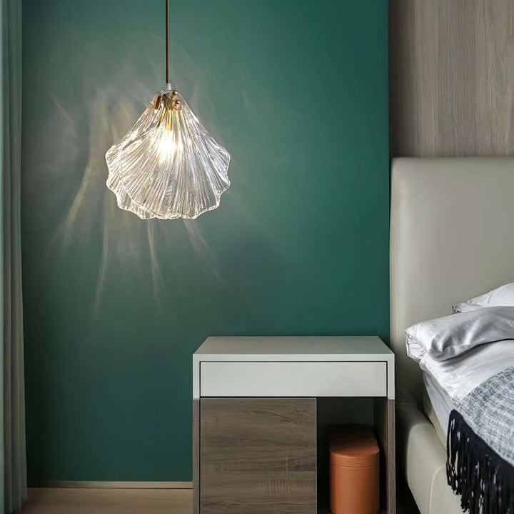 Seashell Glass Pendant Light