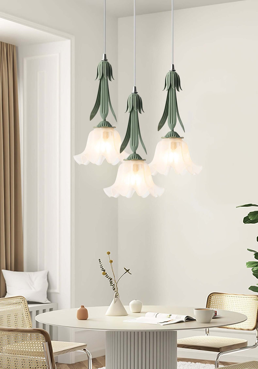 Elegant Flower Pendant Light