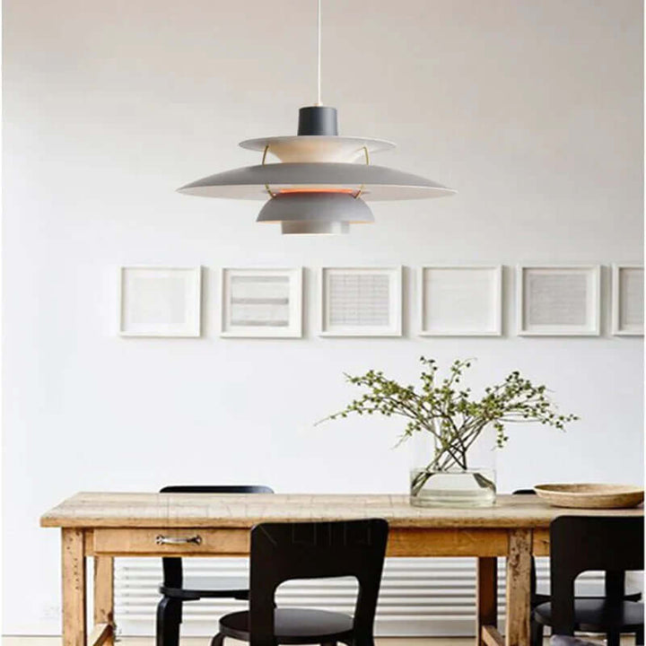 Modern LED Hanging Lamp with Shade