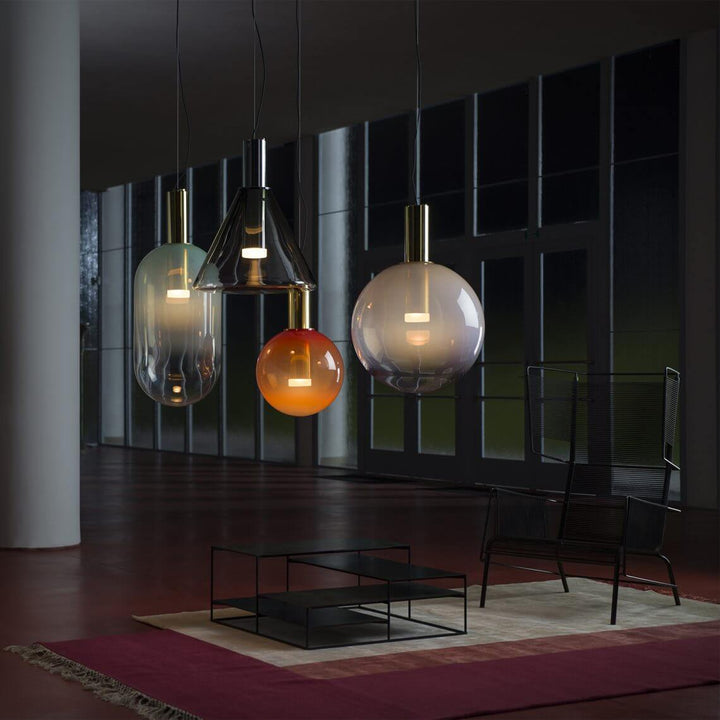 Modern Glass Pendant Lamp for Ambient Lighting