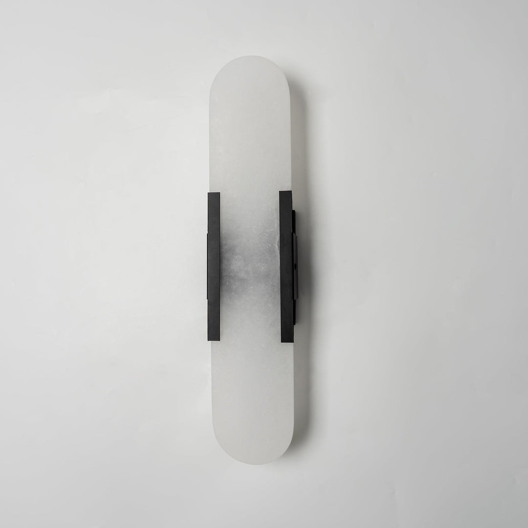Elongated Alabaster Wall Lamp