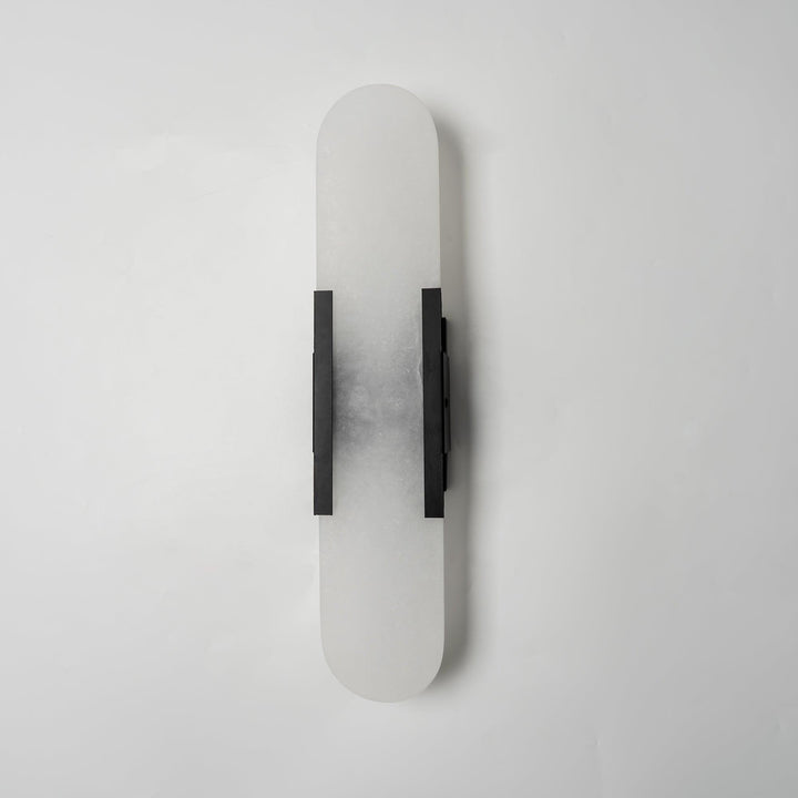 Elongated Alabaster Wall Lamp
