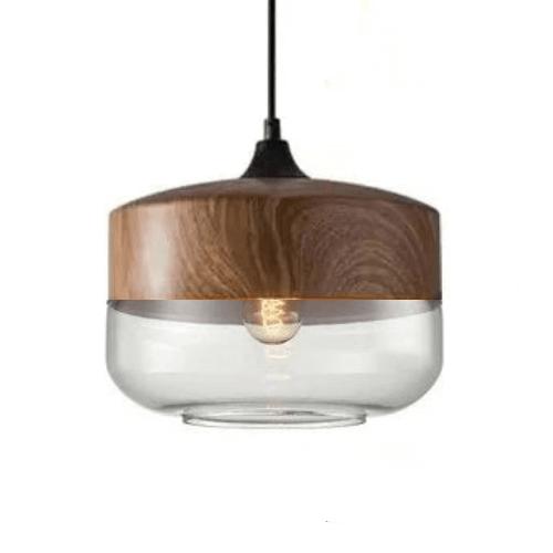 Elegant Glass Pendant Light with Adjustable Cable