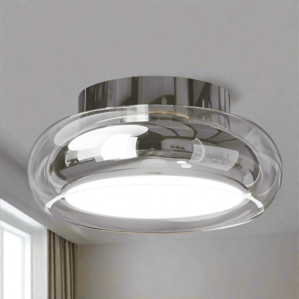 Vintage Small Acrylic LED Ceiling Light Fixture