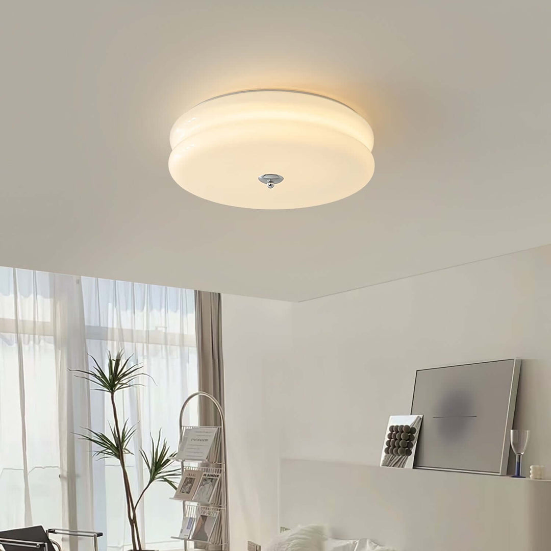 Geometric Art Deco Ceiling Light Fixture