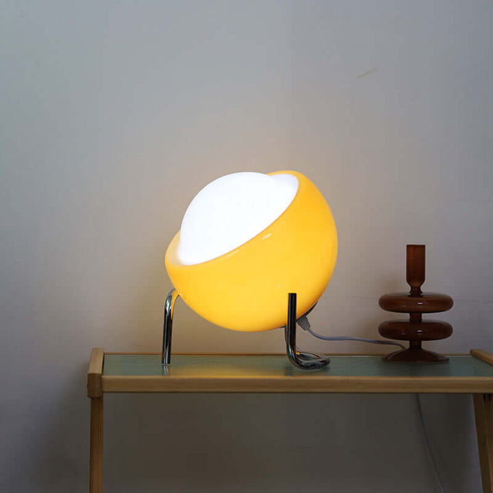 Retro Glass Table Lamp with Nordic Style