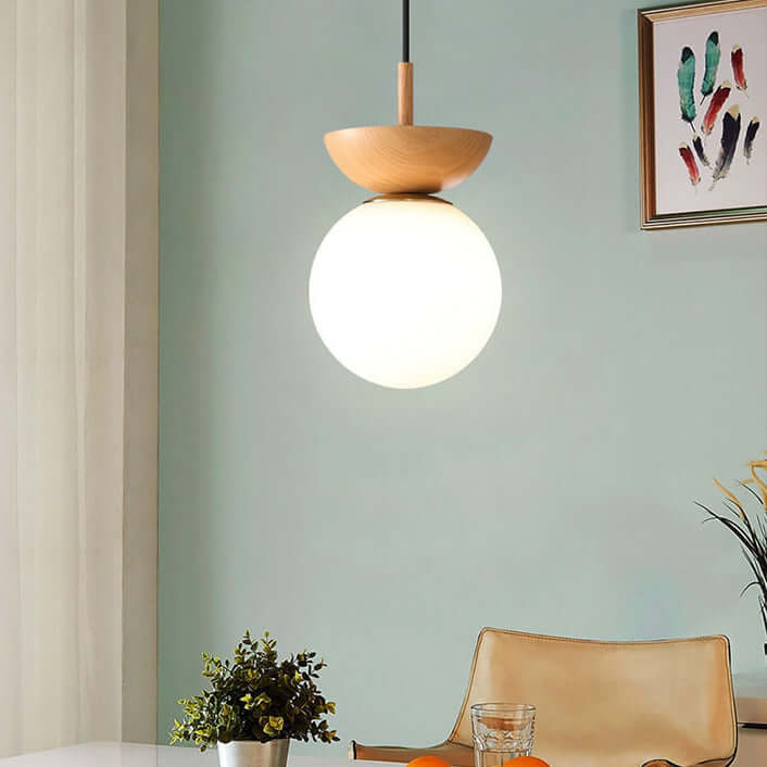 Japanese Style LED Ceiling Pendant Lamp