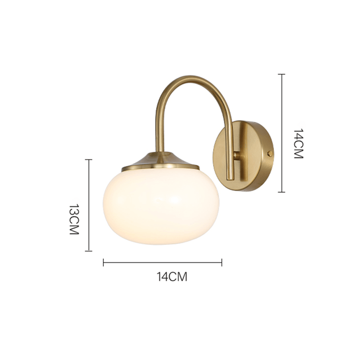 Modern Iron Wall Sconce - 23cm