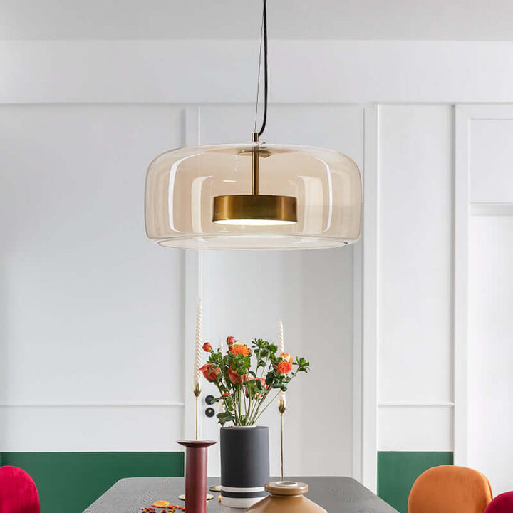 Elegant Glass Pendant Light