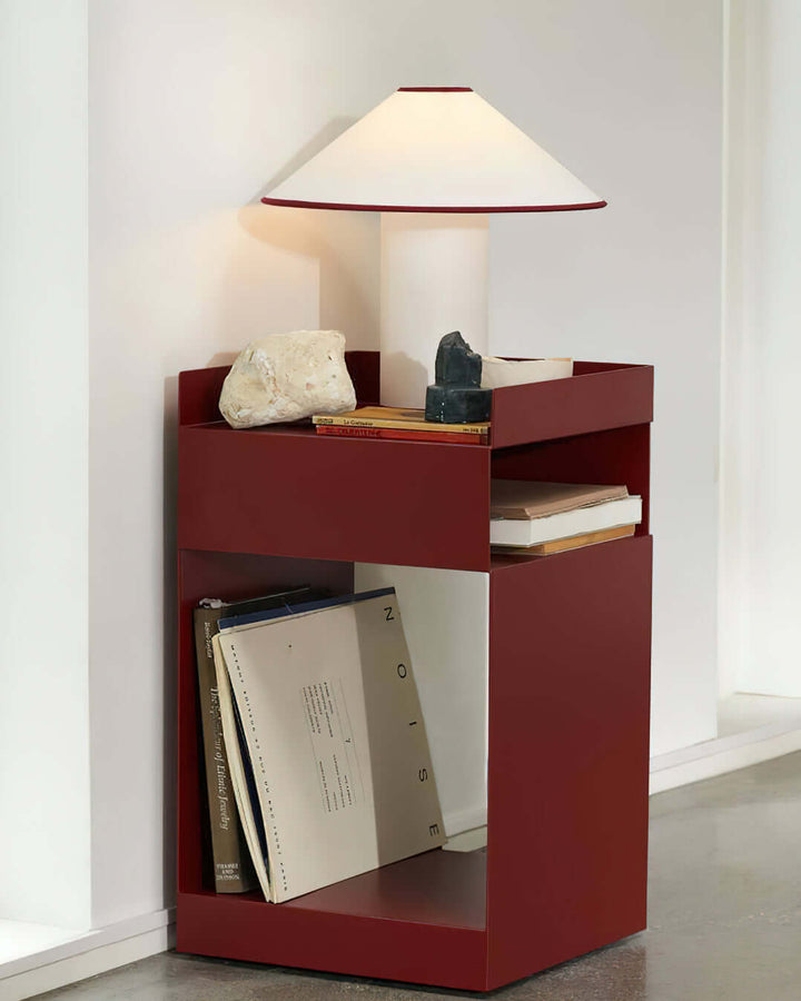 Elegant Metal & Fabric Table Lamp 32cm