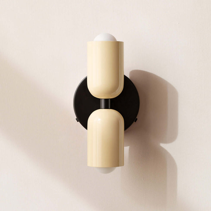 Double Head Metal Wall Light Fixture