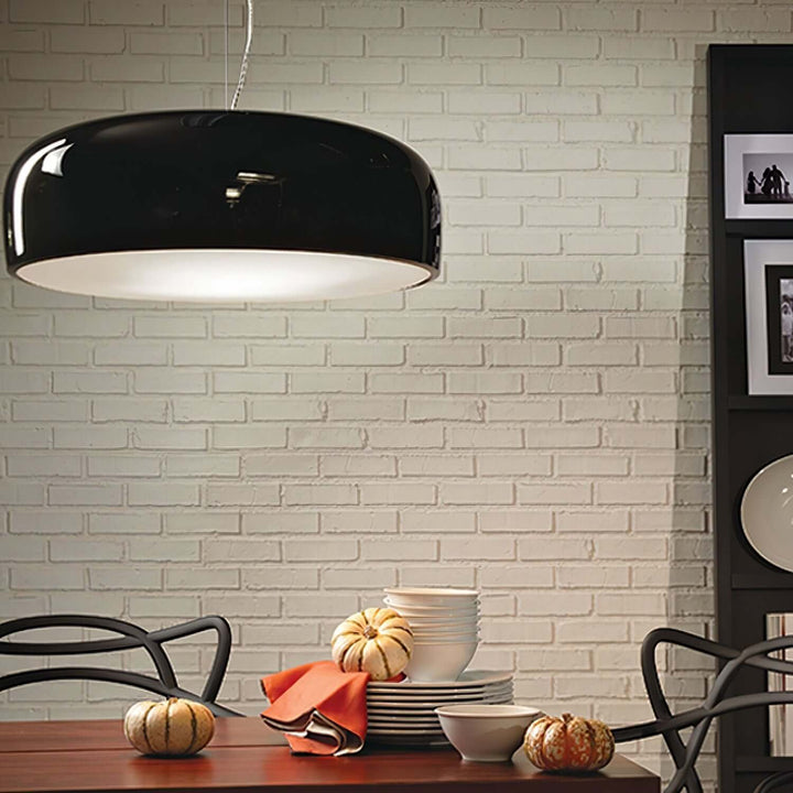 Modern Pendant Light 45/60cm - Aluminium & Polycarbonate