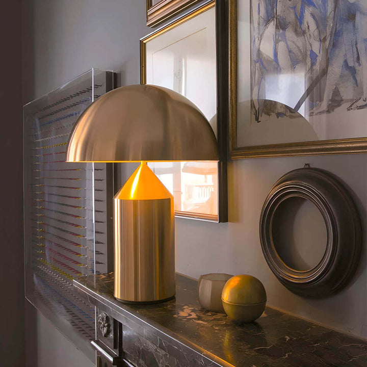 Vintage-Style Table Lamp with LED Bulb