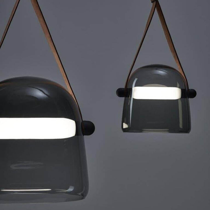 Modern Pendant Lamp with Metal Accents