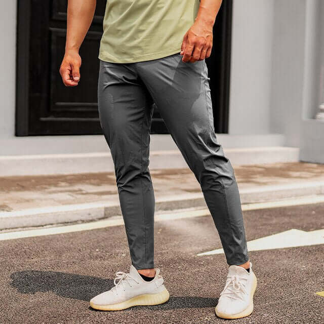 Men's Tapered Joggers - Lightweight Comfort Trousers