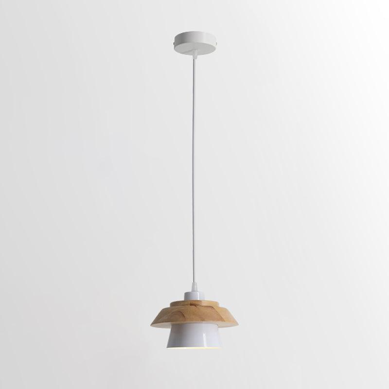 Natural Stone & Wood Pendant Lamp