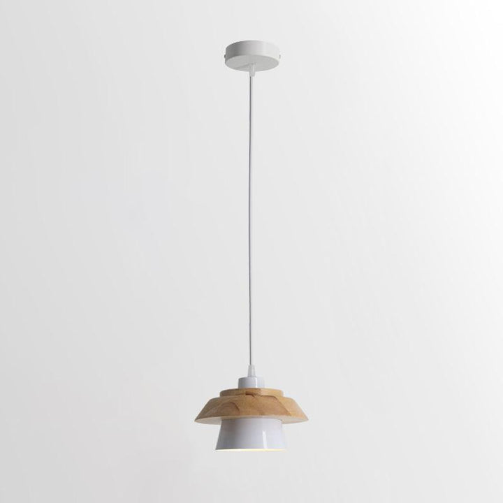 Natural Stone & Wood Pendant Lamp