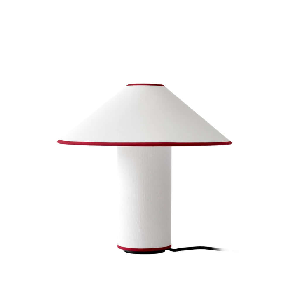 Elegant Metal & Fabric Table Lamp 32cm